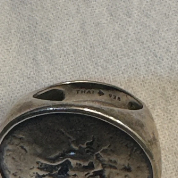 ✨SILPADA retired Roman coin sterling silver Ring ✨ - Picture 3 of 4